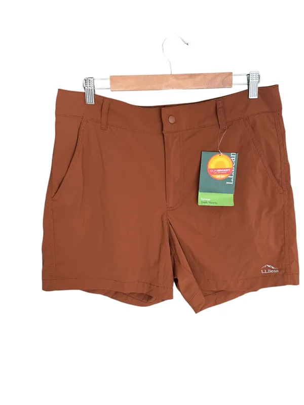L.L.Bean - NWT Women’s Access Trail Shorts Cinnamon Regular 5” Hiking Sz 14 - Image 2