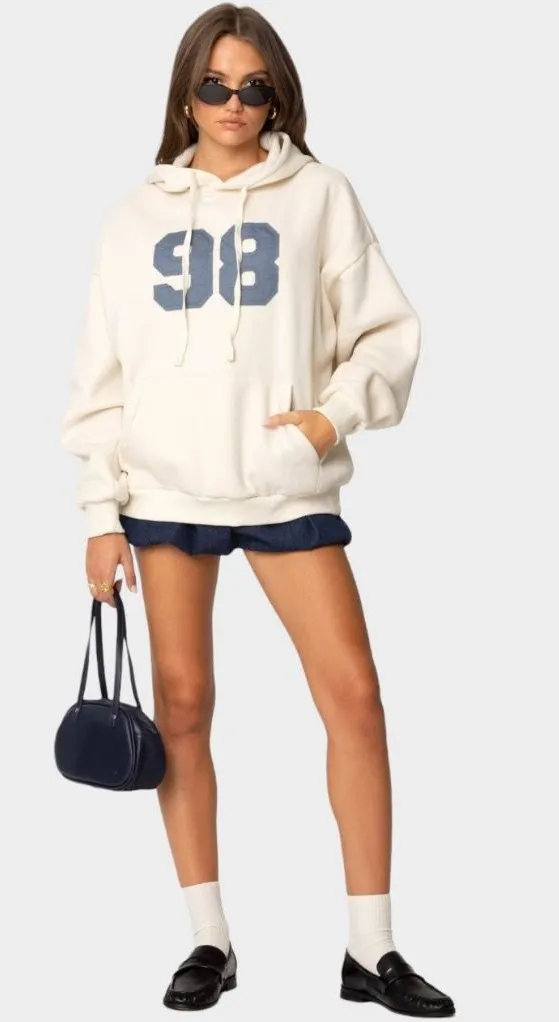 Edikted 98 Oversized Hoodie - Image 2