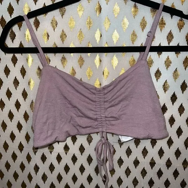 💖5/$40 Aster smoothie pink bralette crop top size S - Image 3