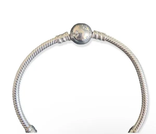 Pandora Disney Moments Sparkling Mickey Mouse & Snake Chain Bracelet - Image 5