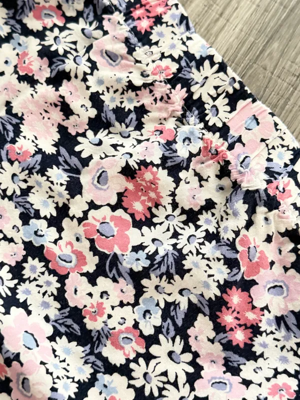 Floral Ruffled Lounge Shorts  - Image 2