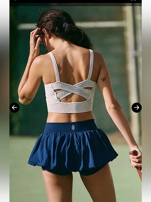 NWOT Free People Movement Dance All Day Bubble Skort sz S - Image 6