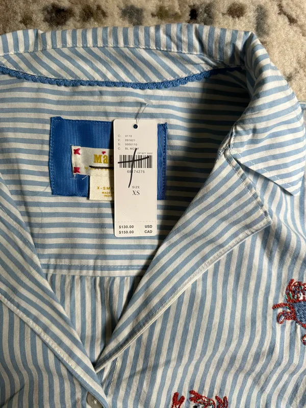 Maeve Button Down Blouse - Image 7