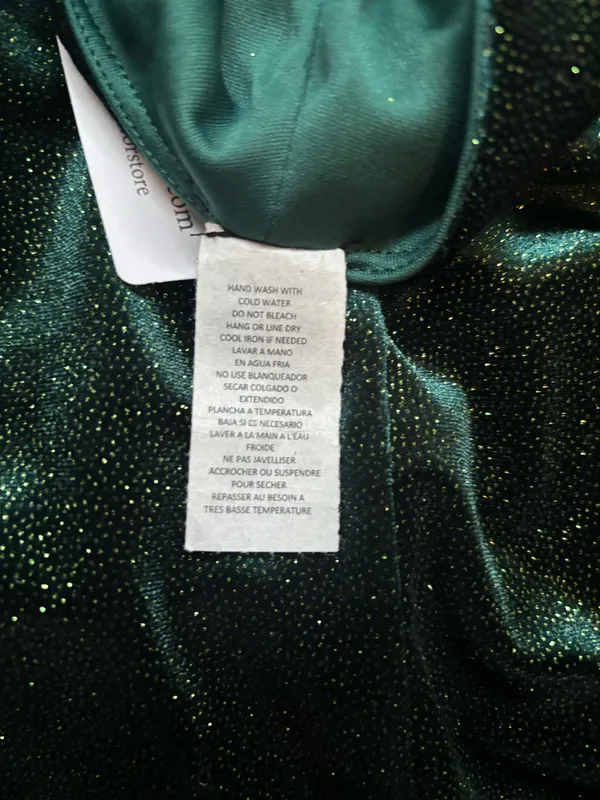 Windsor Midnight Magic Glitter Velvet Mini Dress - Image 6