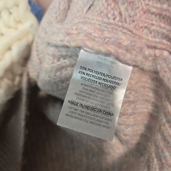 Ultra Soft Chunky Cardigan Pink - Image 4