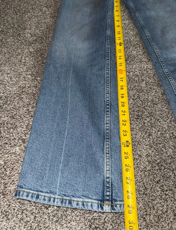 BDG Urban Outfitters Women's High-Rise Wide-Leg Blue Denim Jeans Size 28 - Image 2