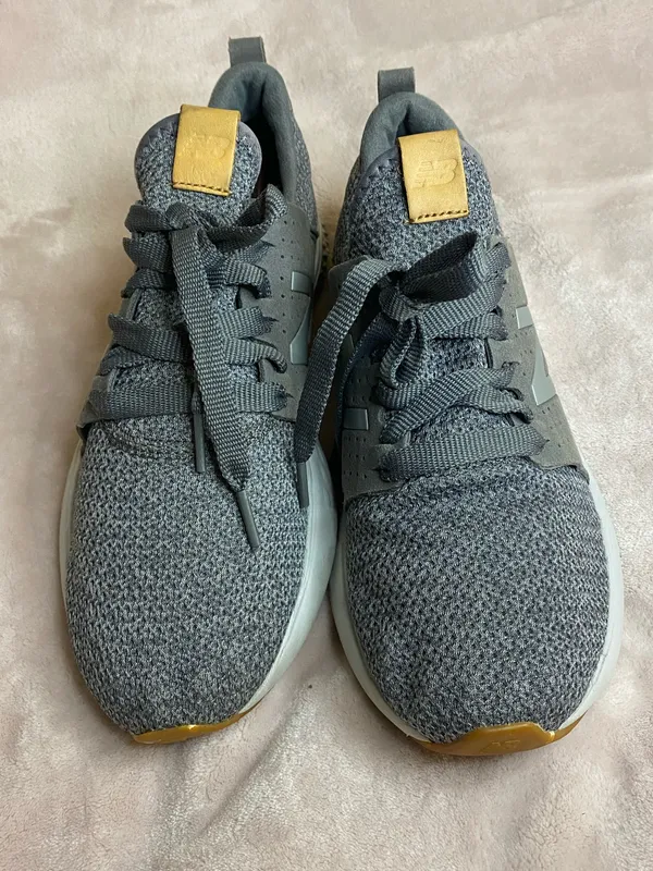 New Balance Fresh Foam Sports YPSPTLG Gray Running Shoes Sneakers Women Size 8 - Image 2