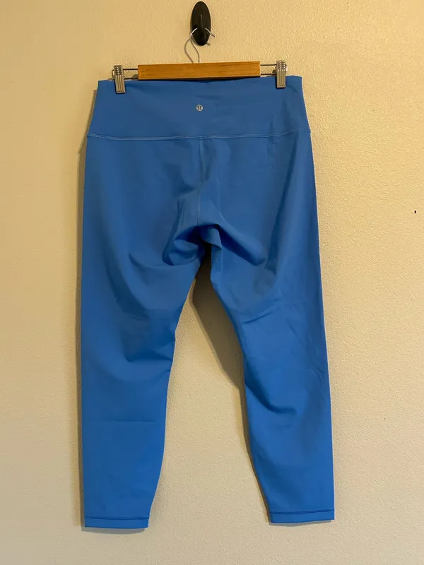 Lululemon Align HR Crop 24” Nulu Size 14 Blue Nile BNIL NWOT - Image 2