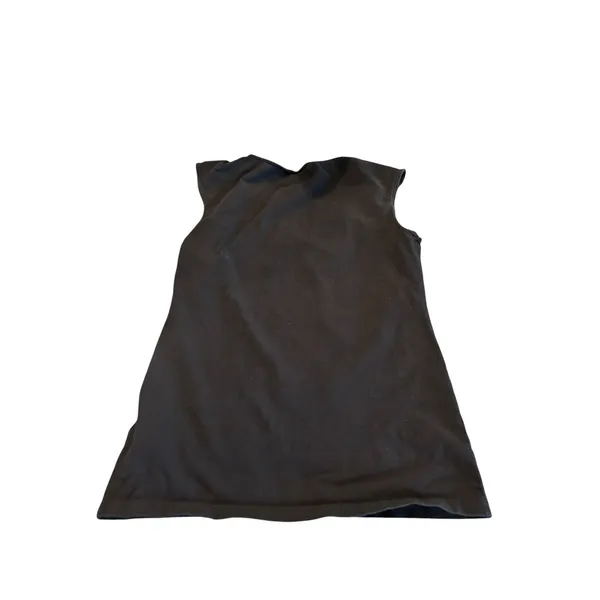 H&M Basic Black V-Neck Sleeveless Tee Size S - Image 2