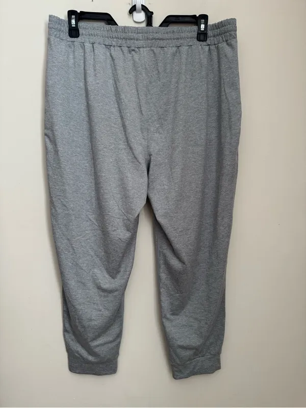 Quince Flowknit Mid-Rise Jogger Women’s XL Heather Gray Lounge Pants - Image 2