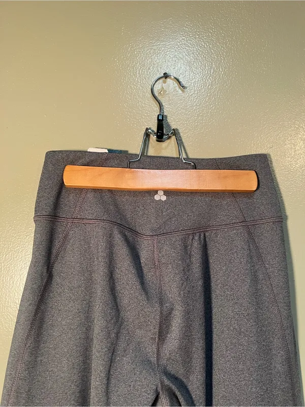 Tek Gear Women’s Size Small Ultrastretch Flare Leg Pants Charcoal Gray High Rise - Image 10