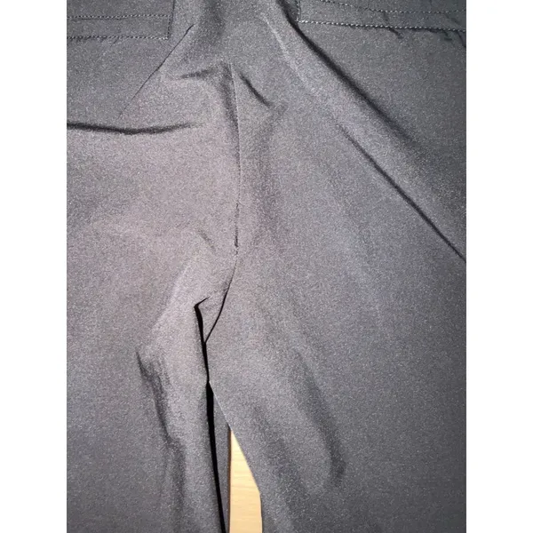 Chico's Zenergy Golf Pants Black 0.5 Womens Pull On Cropped Activewear - Image 9