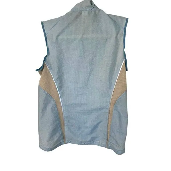Patagonia Vest Cycling Women Size XS Nylon Windbreaker Light Weight Blue Outdoor - Image 5