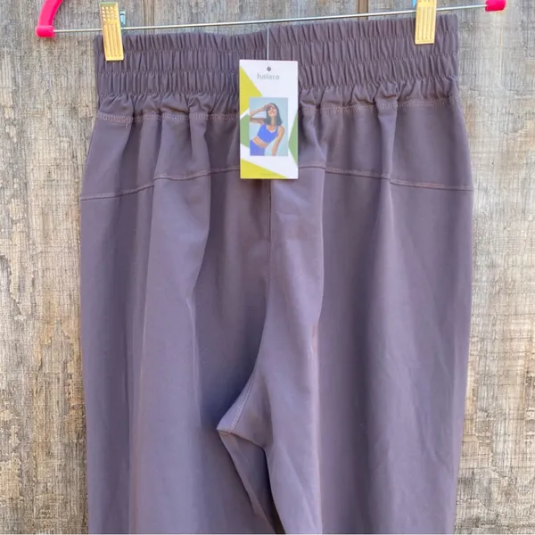 Halara Iris Purple High Waisted Elastic Waist Joggers Size S - Image 6