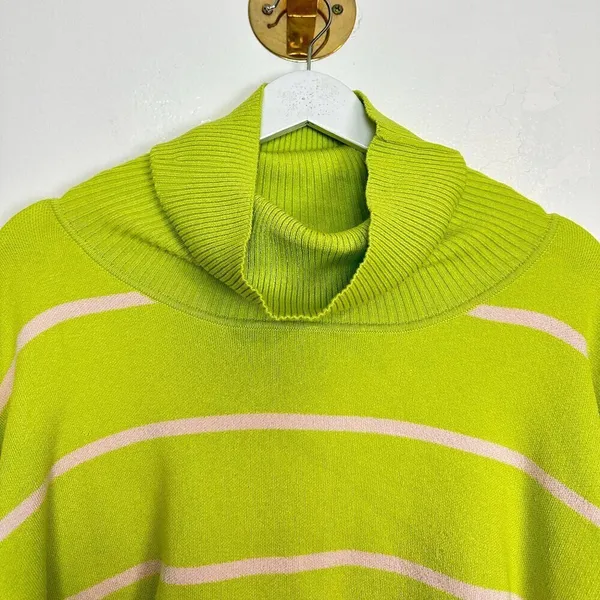 FREE PEOPLE Paulie Sweater in Lemonade Combo Size Medium - Image 5