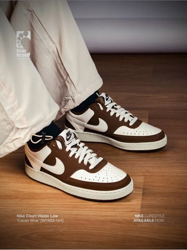 🆕 Nike Court Vision Low Cacao Wow NEW Size 6 WOMEN - Image 3