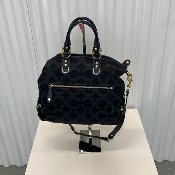 Coach Y2K OP Art satchel handbag - Image 4