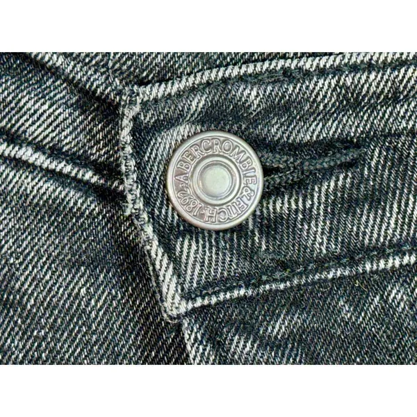 Abercrombie & Fitch Curve Love 90s Slim Straight Ultra High Rise Jeans Size 29 8 - Image 5