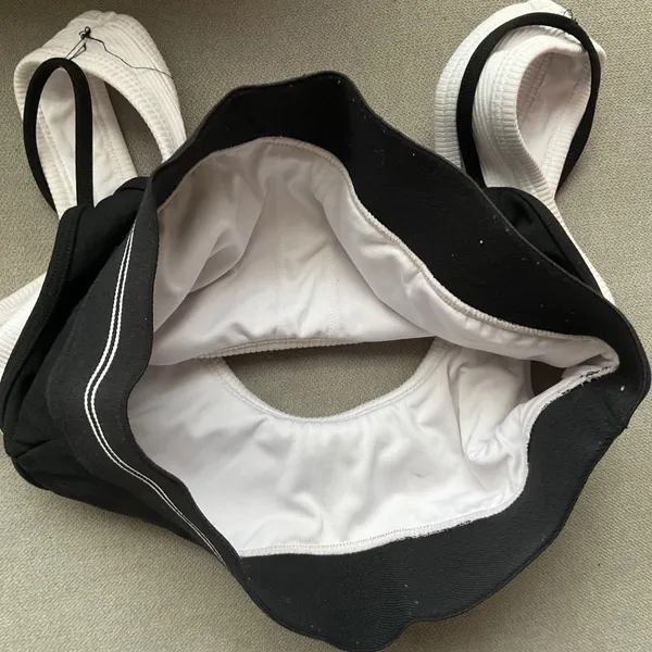 Alo Yoga Airbrush Better Together Bra Black/White S - Image 7