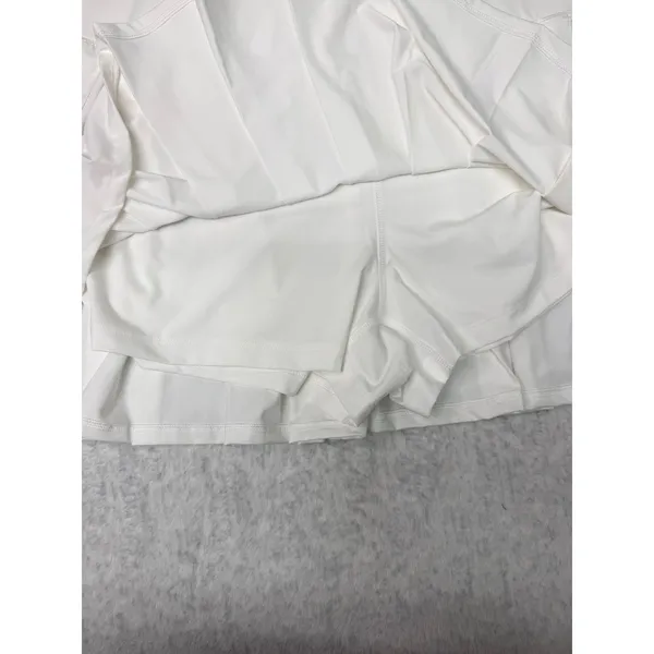 Prince Womens Match‎ Pleated Skort White Tennis Skirt XL WPT17223 NEW - Image 3
