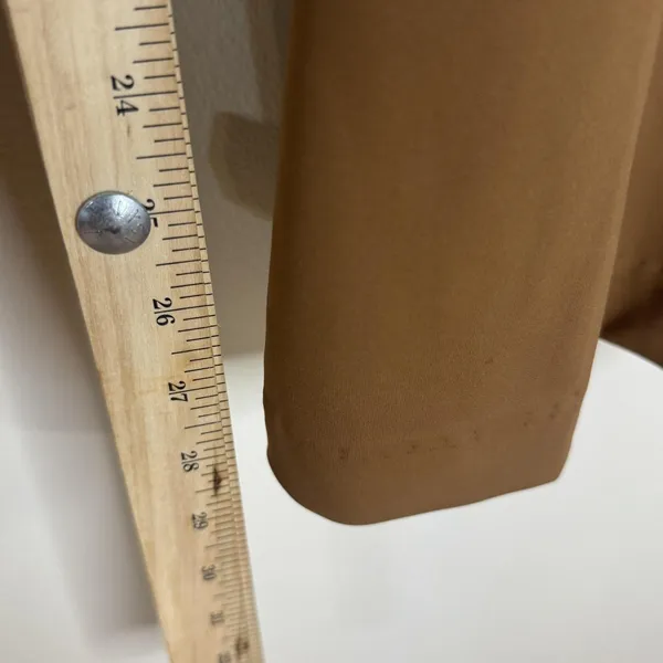 Maison d'Amérie Pants Womens‎ 10 Brown High Waist Straight Stretch Office Dress - Image 6