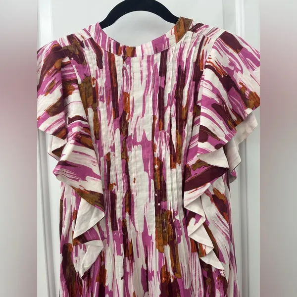 Anthropologie Maeve The Cassandra Maxi Dress Size XS - Image 7