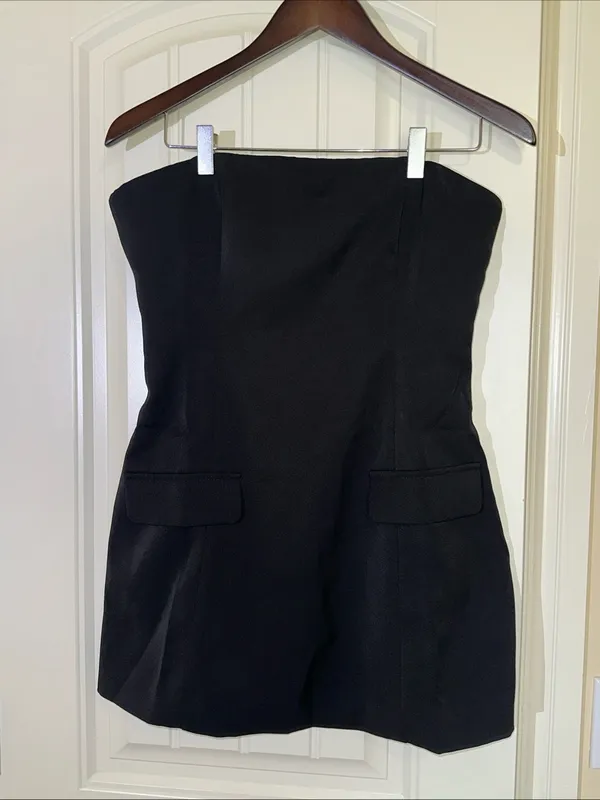 Peppermayo Allora Strapless Mini Dress Size 8 NWT - Image 3