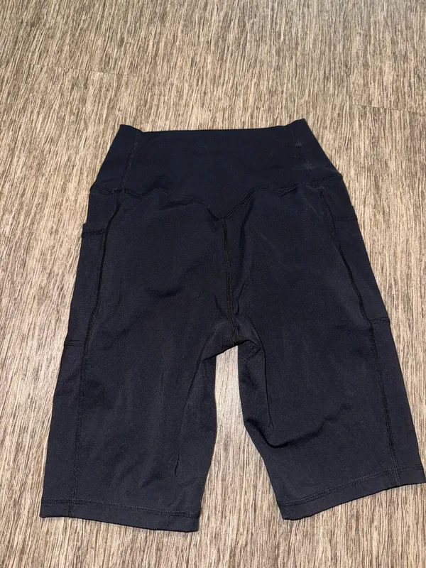 Black biker shorts - Image 2