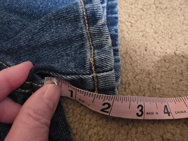 Vintage lawman Jean shorts - Image 6
