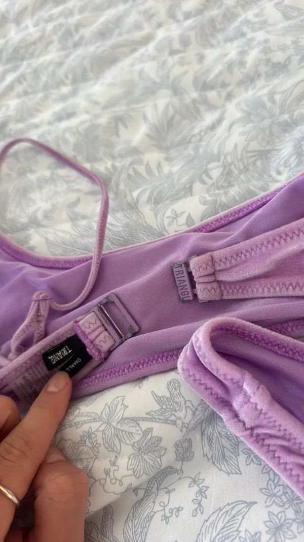 Triangl Bikini Set Velvet Purple - Image 5