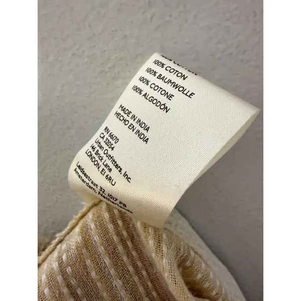Free People Sweet Escape Pull On Pants yellow drawstring elastic waist small NWT - Image 5