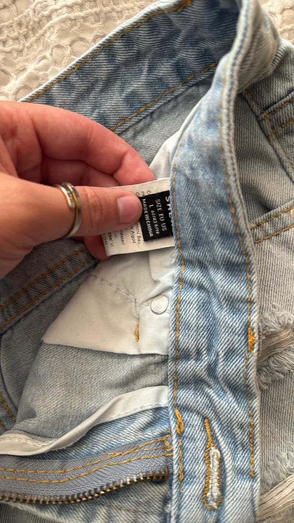 Jean shorts - Image 2