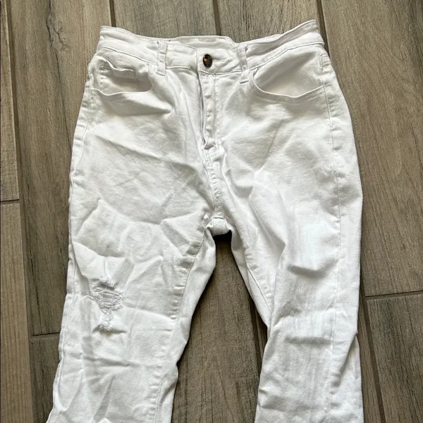White Flare & Wide Leg Jeans - Image 3