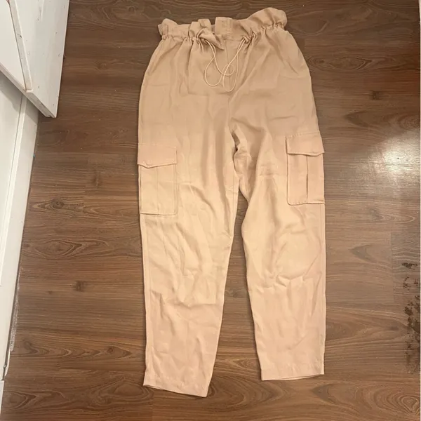 H:OURS Shaye‎ Paperbag Cargo Pants - Image 2
