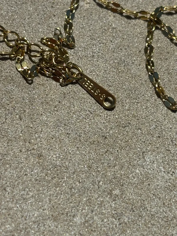 Clover necklace Gold - Image 5