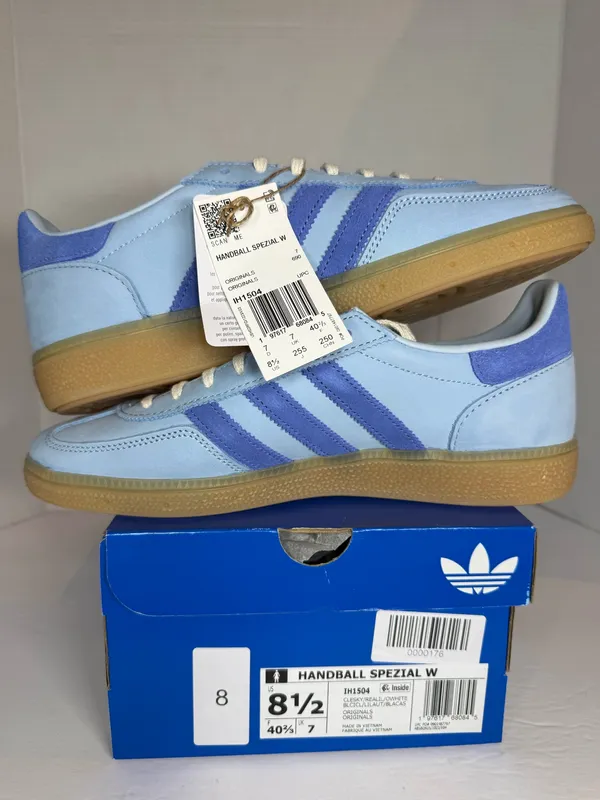 Women’s Adidas Handball Spezial “Blueberry” W size 8.5W - Image 2