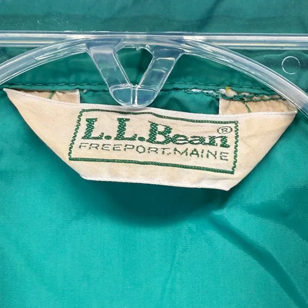 LL Bean‎ Pullover Anorak Windbreaker Lightweight Green Jacket XL READ - Image 8