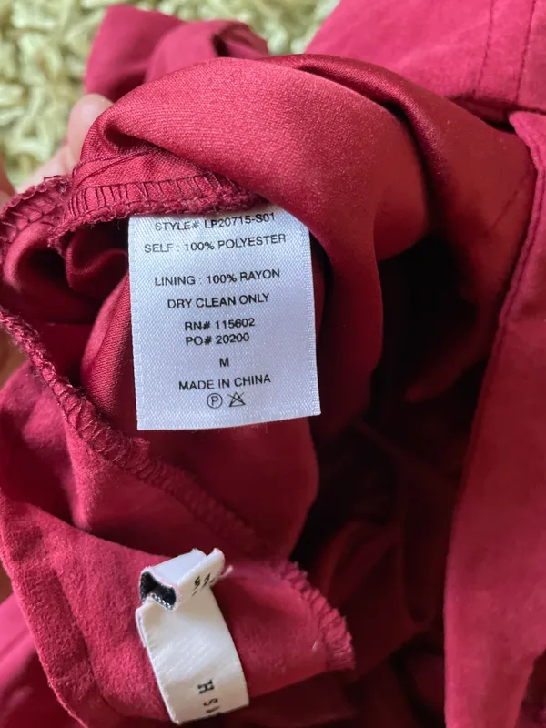 Lush Clothing Dark Red Velvet Romper - Image 5