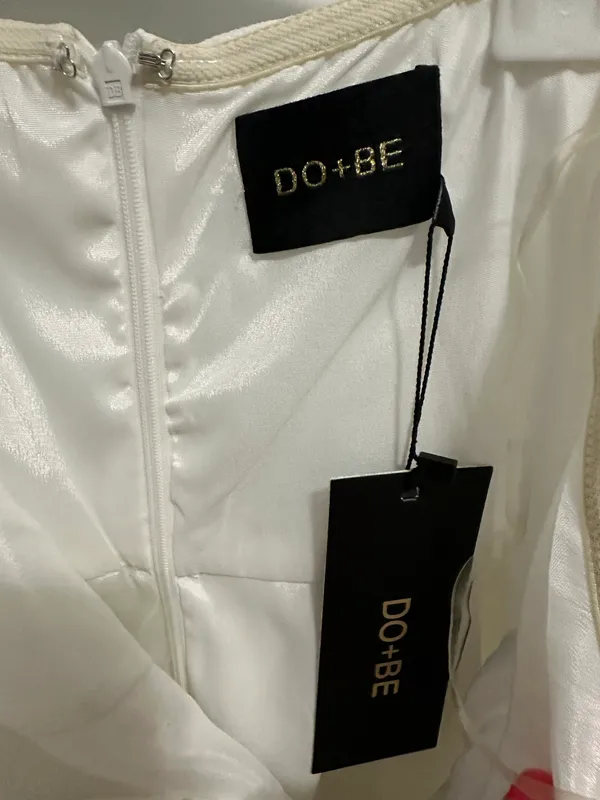 DO+BE Boutique White Romper - Image 4