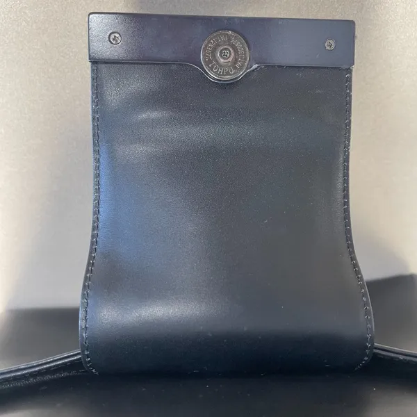 Givenchy Vintage Whip Leather Shoulder Bag - Black - Preowned - Image 13