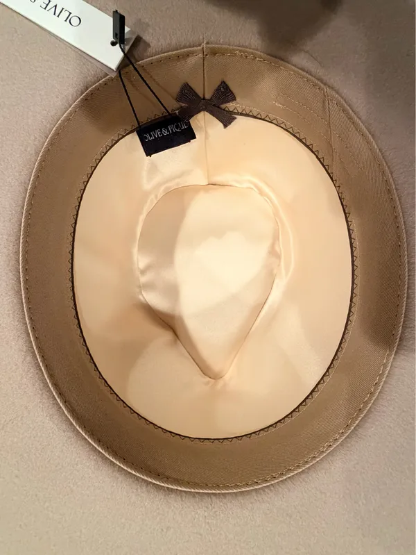 OLIVE & PIQUE | Billie Wool Felt Rancher Cowboy Hat - Image 13
