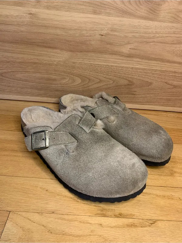 Birkenstock Boston Shearling Clogs - Size 41 - Image 2