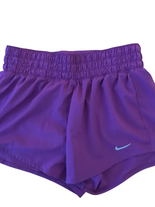 Nike Women's One Dri-FIT Mid Rise 3" Purple Running Shorts Size XS Activewear - Image 11