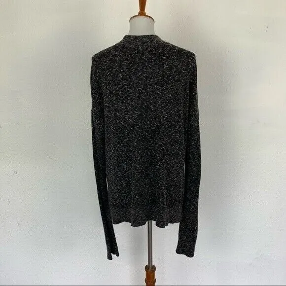 Wilfred Aritzia Top Small Gray Long Sleeve Minimalist Cozy Luxe - Image 5