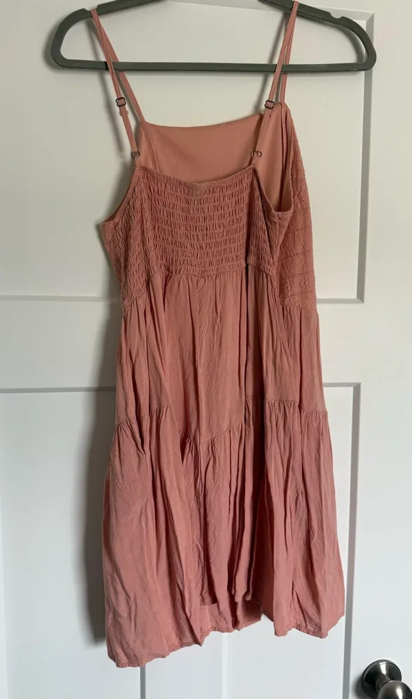 Wild Fable Peach embroidered dress - Image 2