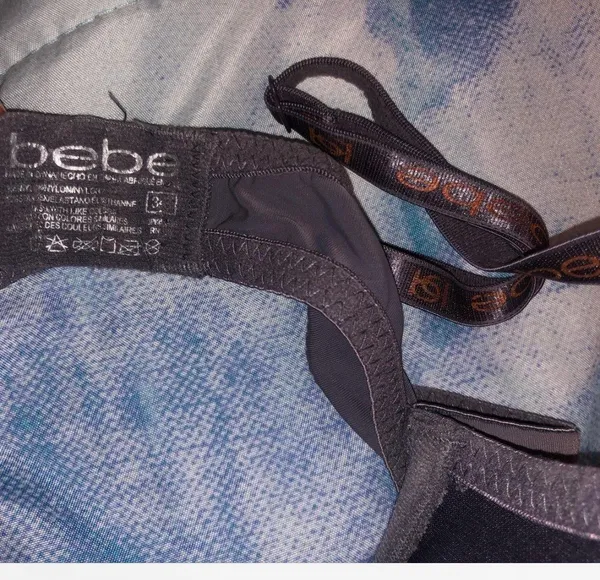 Bebe Grey Push Up Bra - Image 4