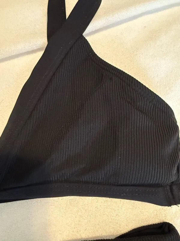l*space ribbed black bikini - Image 2