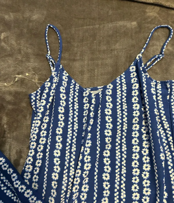 Blue Maxi Body in Dress - Image 2