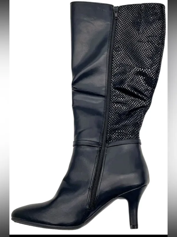 Karen Scott Freylyn‎ Buckled Dress Boots Black - Image 2
