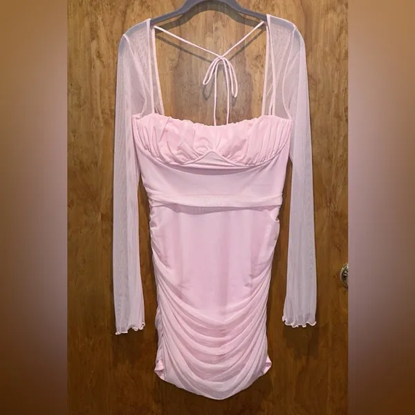 Lucy In The Sky Pink Dress - Image 2